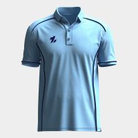 پولوشرت ورزشی مردانه تاکتیک مدل Ultimate رنگ آبی آسمانی